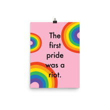 Pride Riot Poster