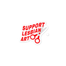 Lesbian Art Die Cut Sticker