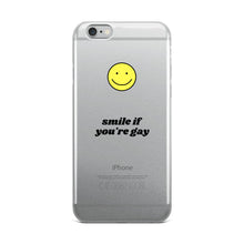 Smile If You're Gay iPhone Case - iphone case - shoppassionfruit