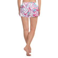 Pink Marble Short Shorts
