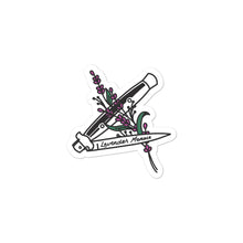 Lavender Menace Die Cut Sticker