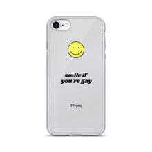 Smile If You're Gay iPhone Case - iphone case - shoppassionfruit